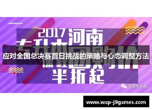 应对全国总决赛首日挑战的策略与心态调整方法